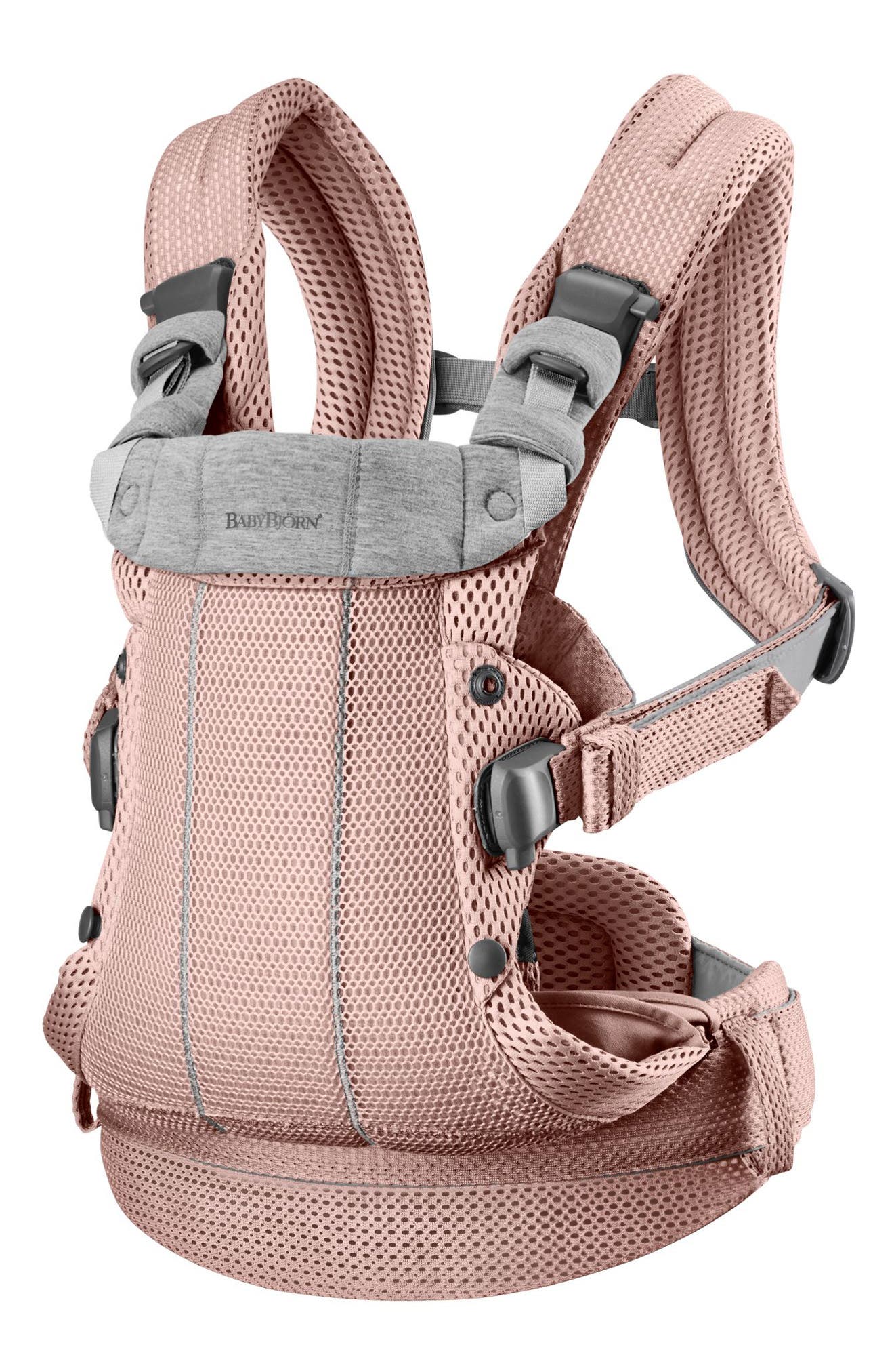 BabyBjörn Harmony Baby Carrier in Dusty Pink 