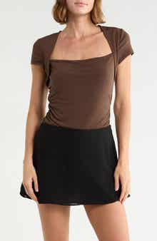 Layered Ruched Top