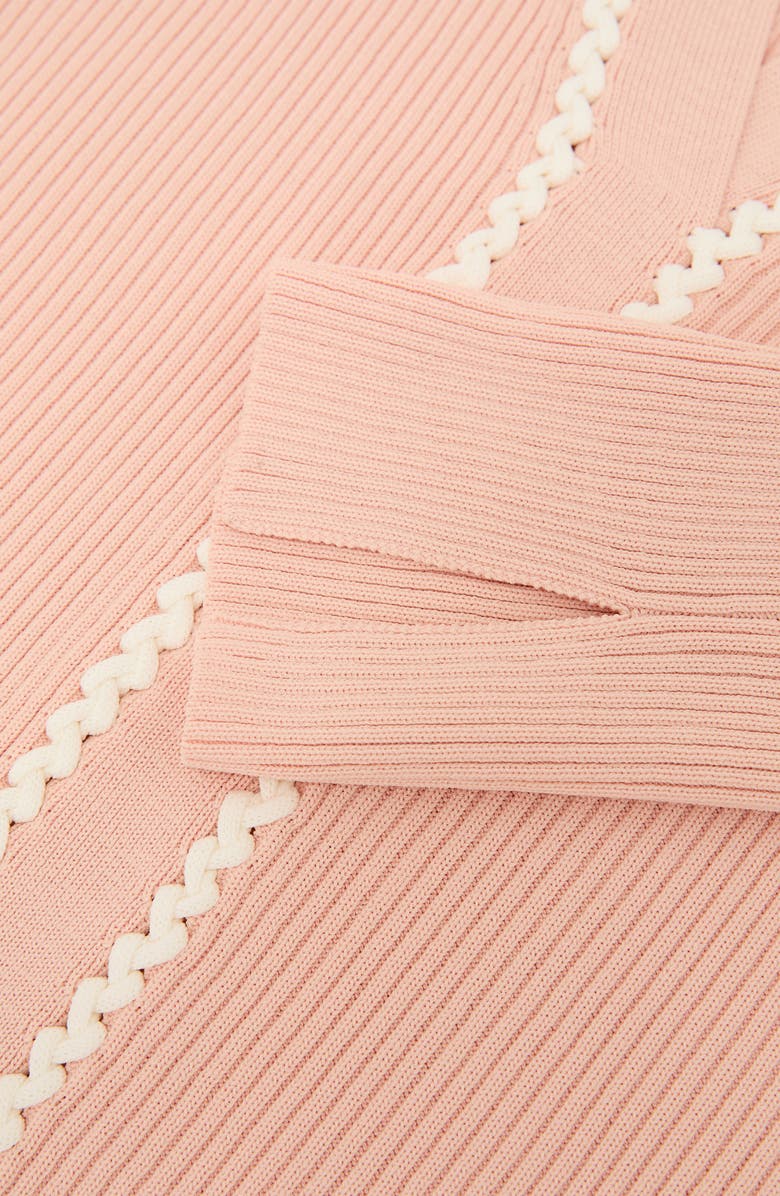 Reiss Lauri Craft Stitch Cable Knit Top, Alternate, color, 