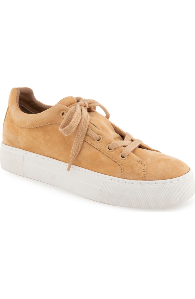 Aerosoles BO Fashion Sneaker, Main, color, Beige Suede