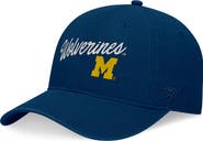 TOP OF THE WORLD Men's Top of the World Navy Michigan Wolverines Heritage CeeCee Adjustable Hat