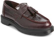 Dr. Martens Adrian Croc Embossed Tassel Loafer