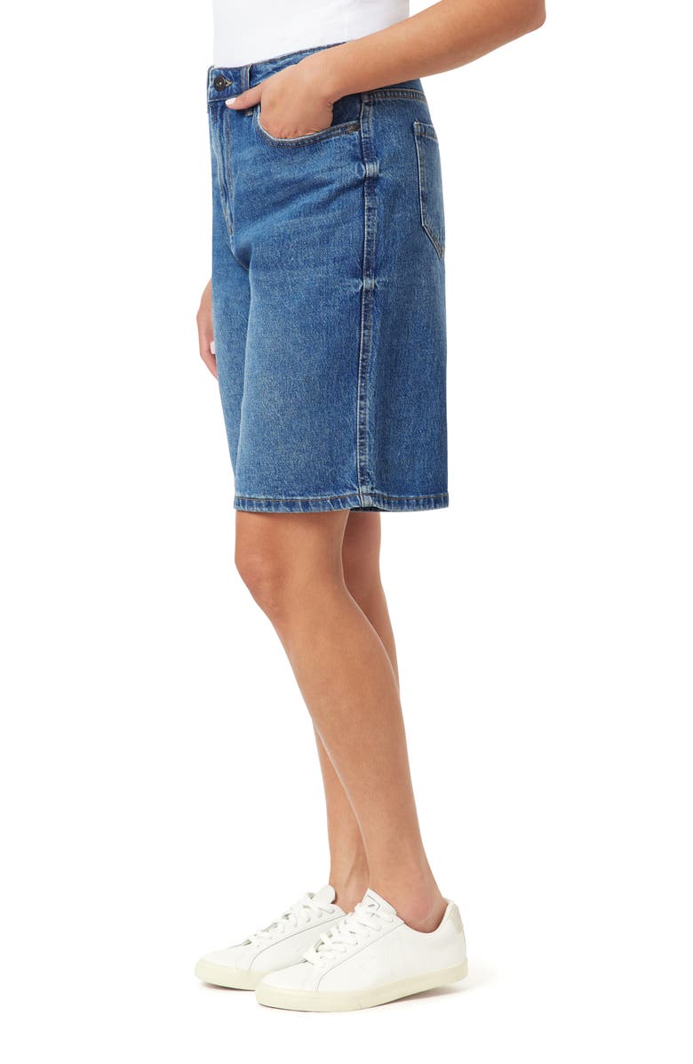 Kensie Bermuda Denim Shorts, Alternate, color, Melbourne