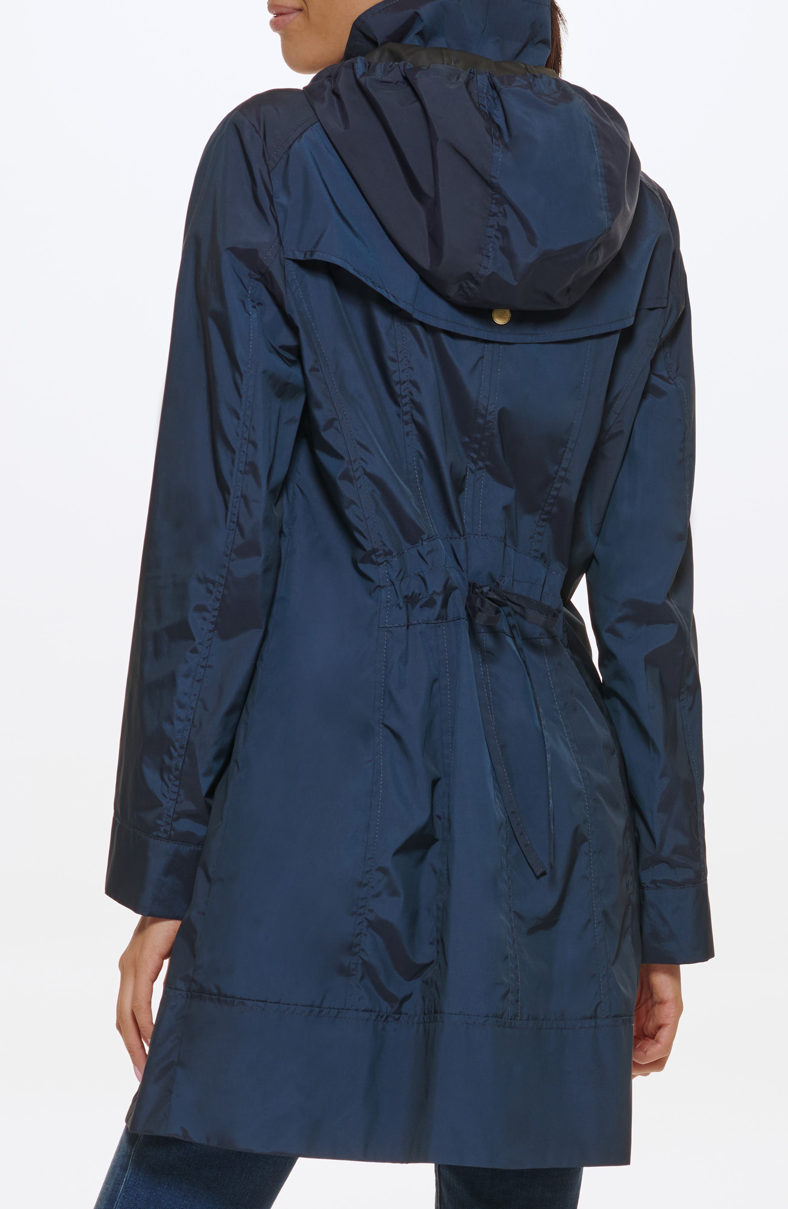 Back Bow Packable Hooded Raincoat - image 4