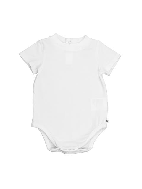 Baby Boys Short Sleeve Basic Bodysuit