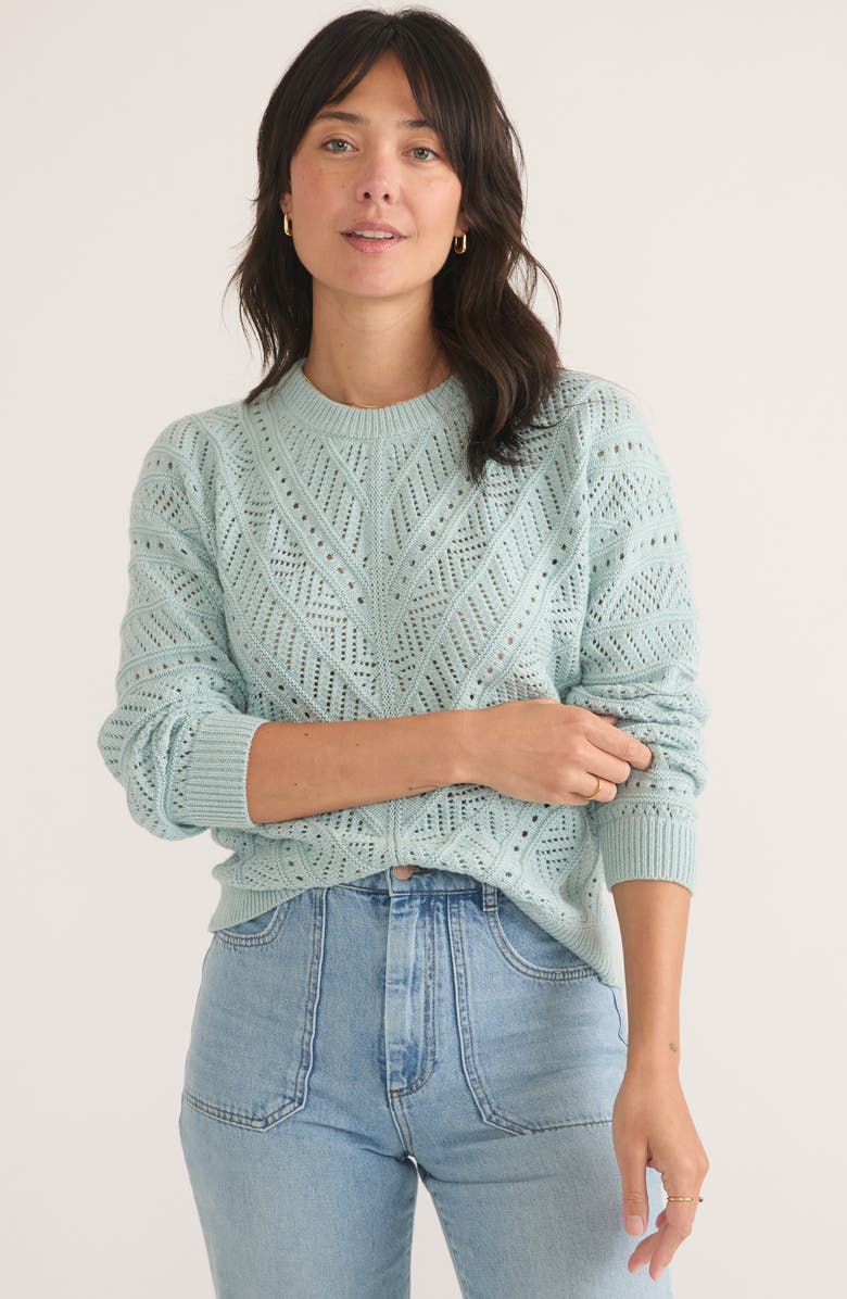Marine Layer Brooke Textured Oversize Sweater, Alternate, color,