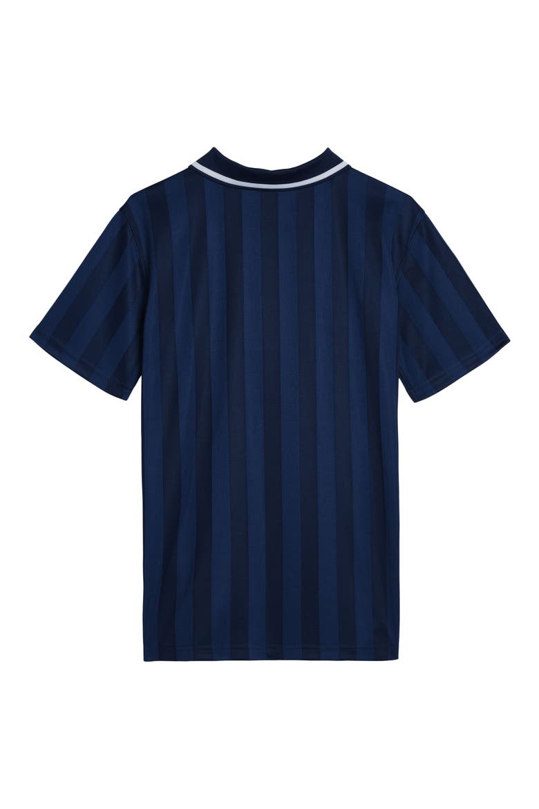 Kids' Showtime Polo, Alternate, color, BLUE/ BLACK