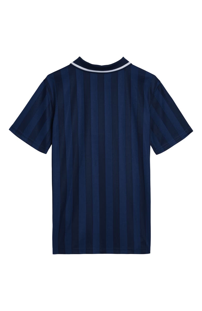 PUMA Kids' Showtime Polo, Alternate, color, Blue/ Black