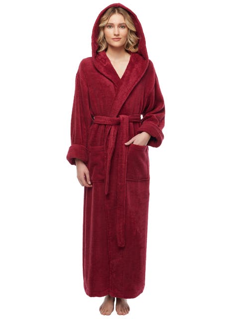 Softy Womens Ankle Length Long Cotton Robe