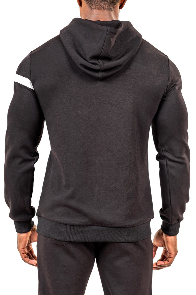 Marthyr Logo Hoodie, Alternate, color, BLACK