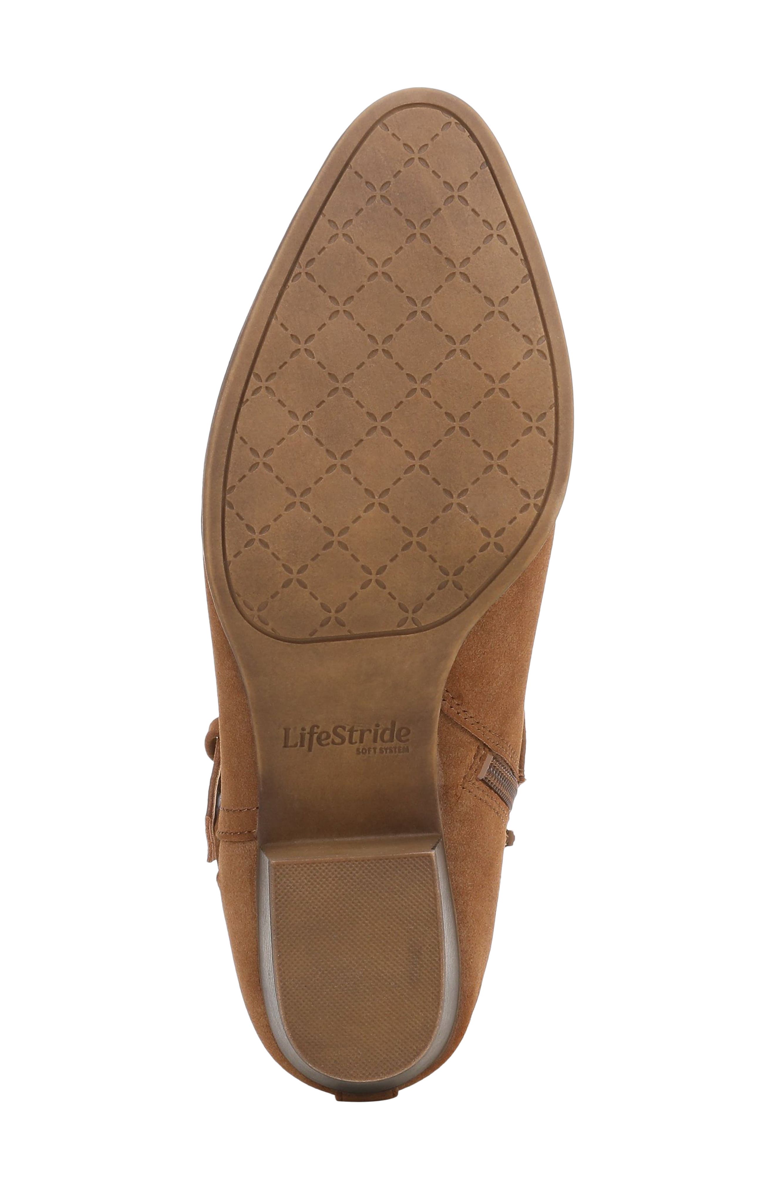 LifeStride Oaklyn Ankle Bootie, Alternate, color, Tan