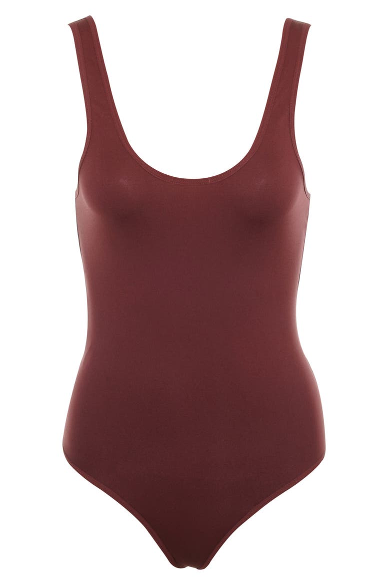 Luca Bodysuit, Alternate, color, BURGUNDY