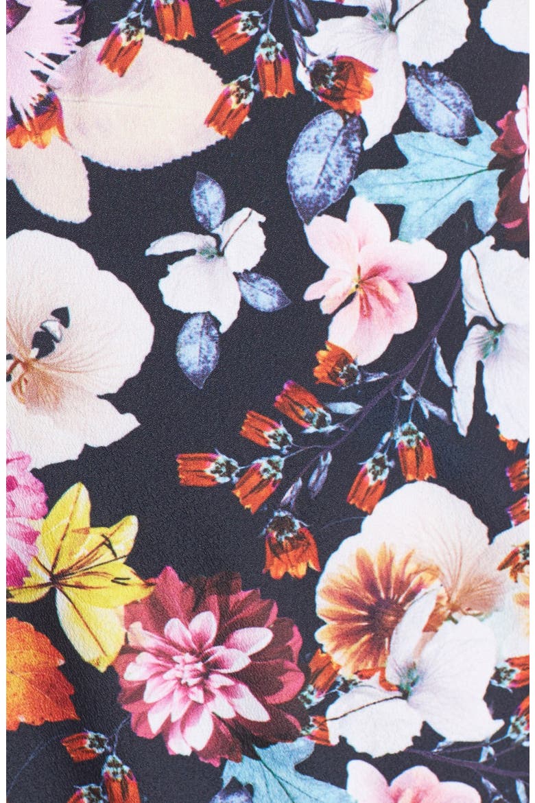 Crop Pants, Alternate, color, BLACK DIGITAL FLORAL