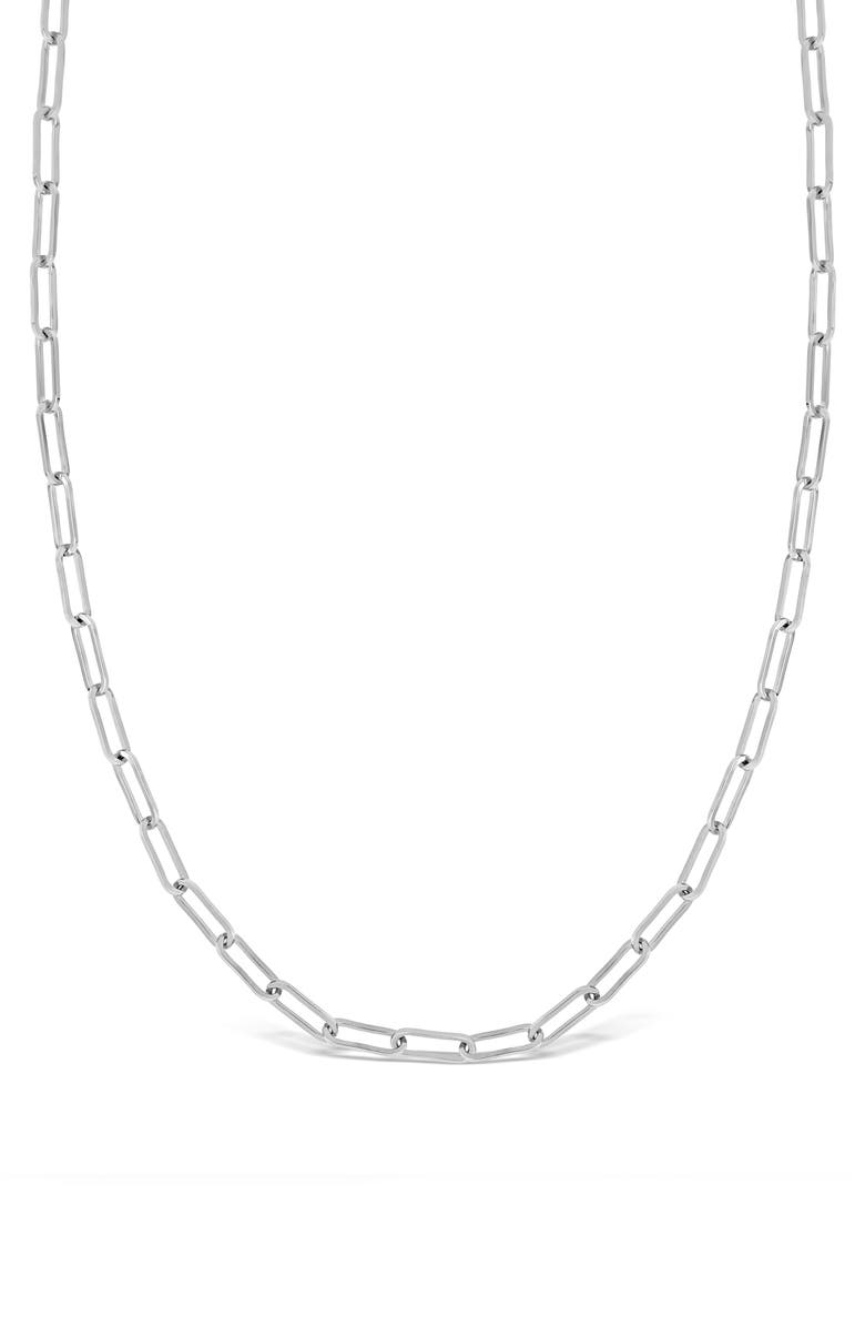 Bony Levy Ofira 14K Gold Chain Link Necklace, Main, color, 14K White Gold