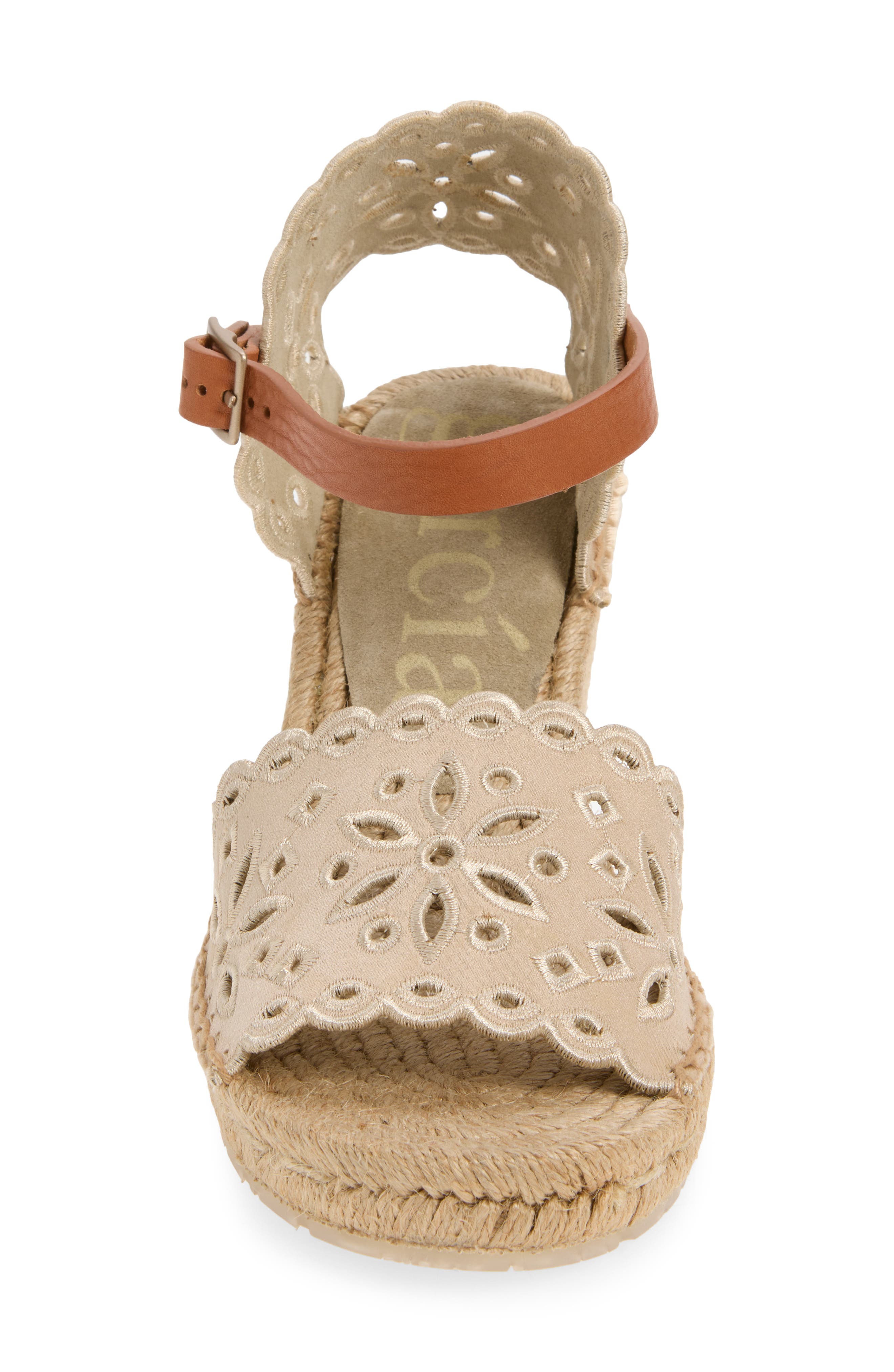 Pedro Garcia Orito Espadrille Sandal, Alternate, color, Marzipan