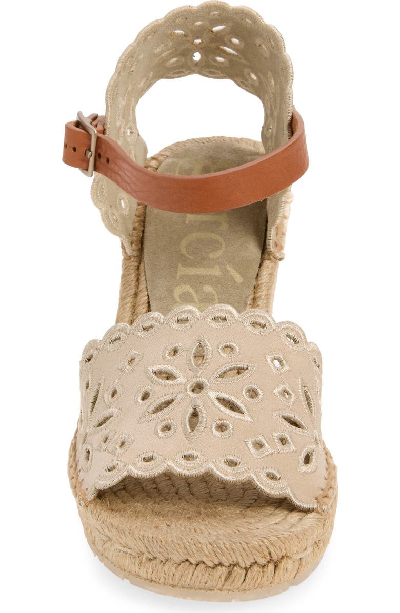 Pedro Garcia Orito Espadrille Sandal, Alternate, color, Marzipan