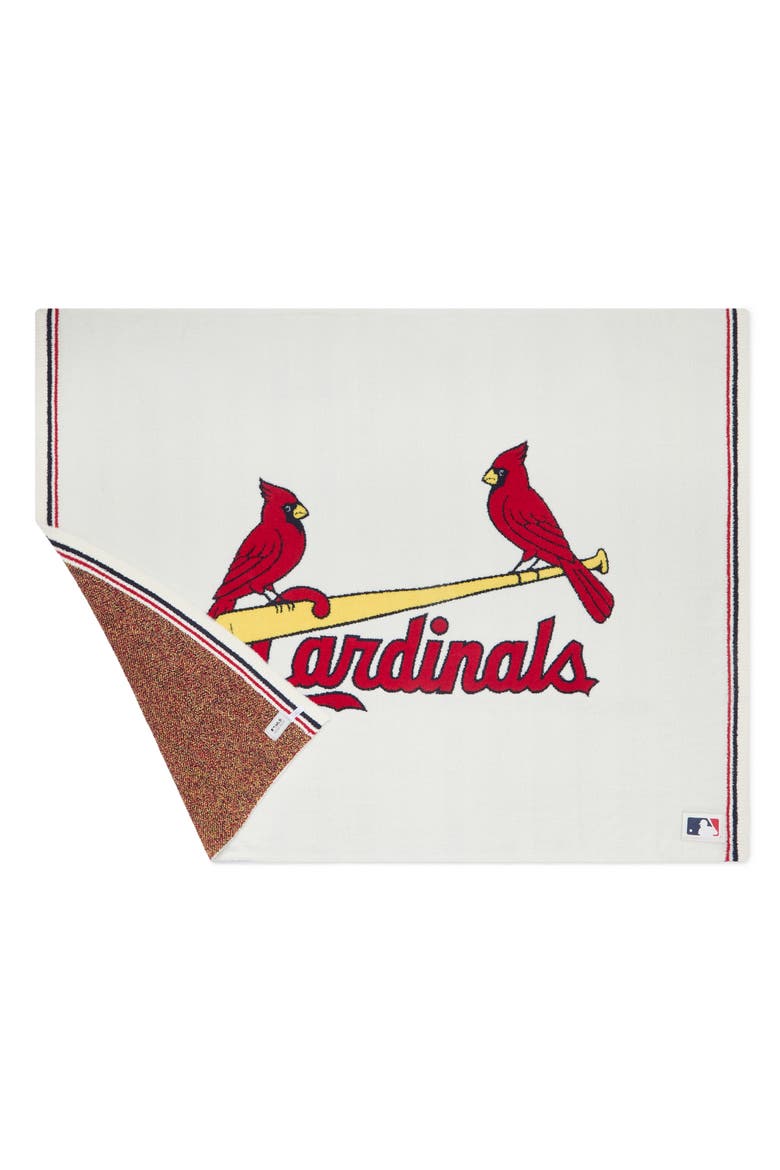 CozyChic® Baseball Throw, Alternate, color, CARDINALS MULTI