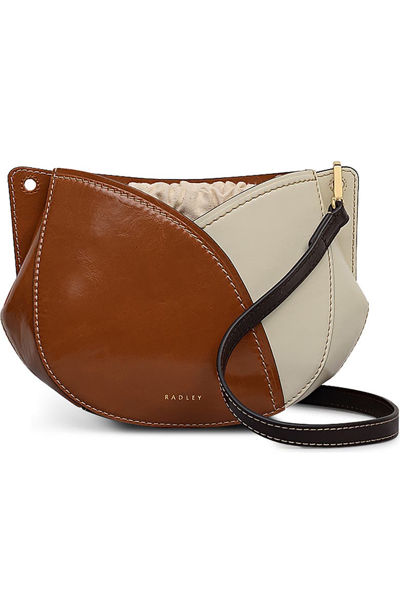 Radley Tulip Street Small Colorblock Crossbody Bag, Main, color, Toffee