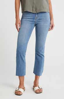 Seven High Waist Slim Kick Jeans