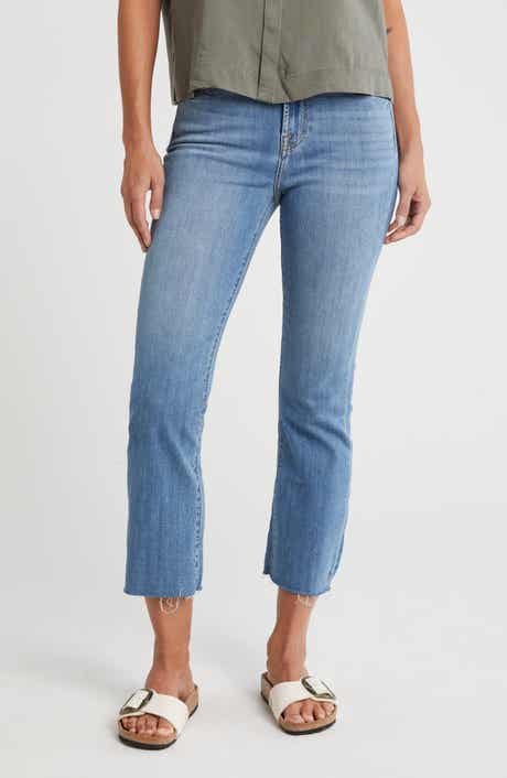 Seven High Waist Slim Kick Jeans
