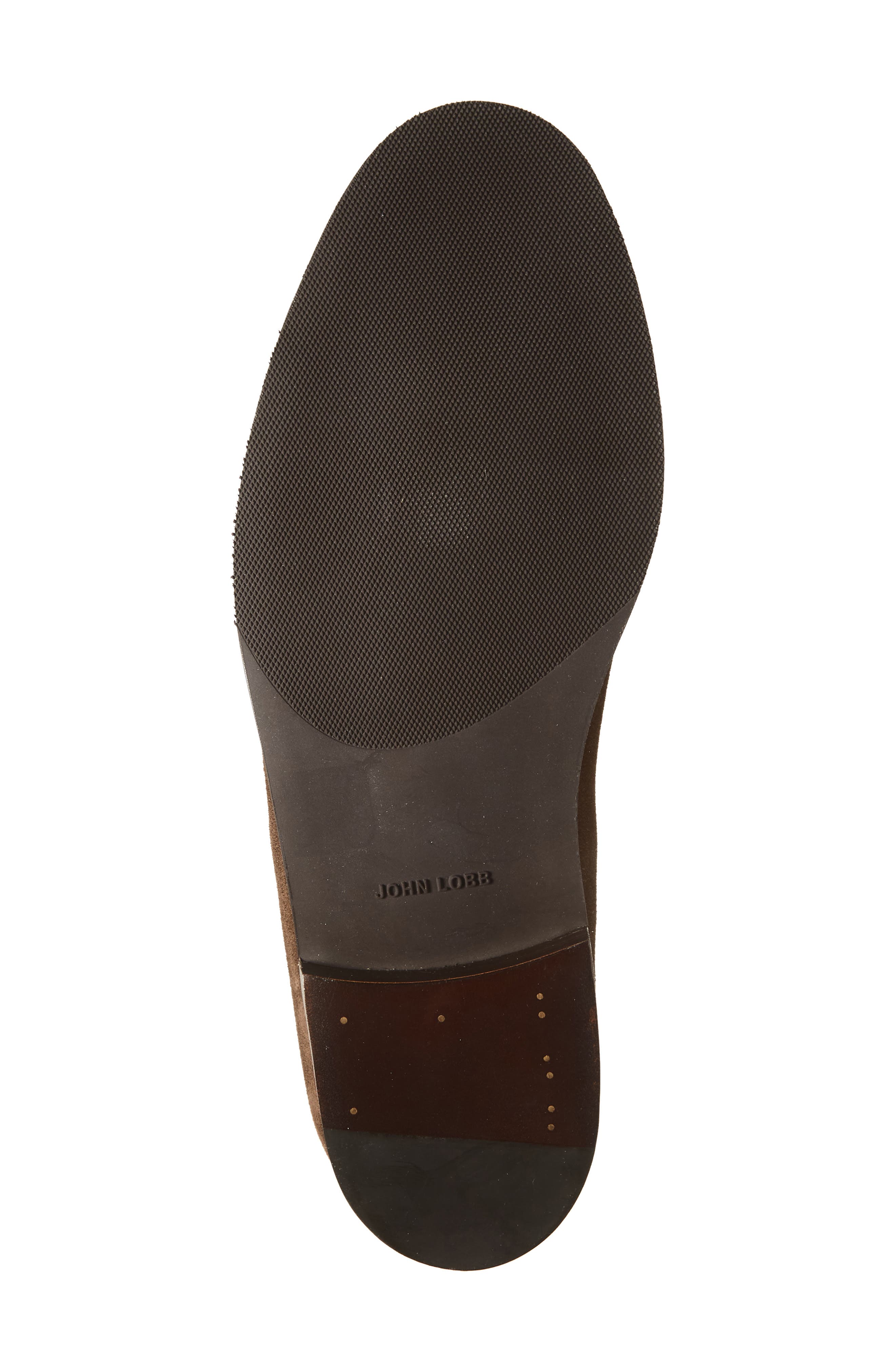 John Lobb Lopez Penny Loafer, Alternate, color, 2Y-Dark Brown