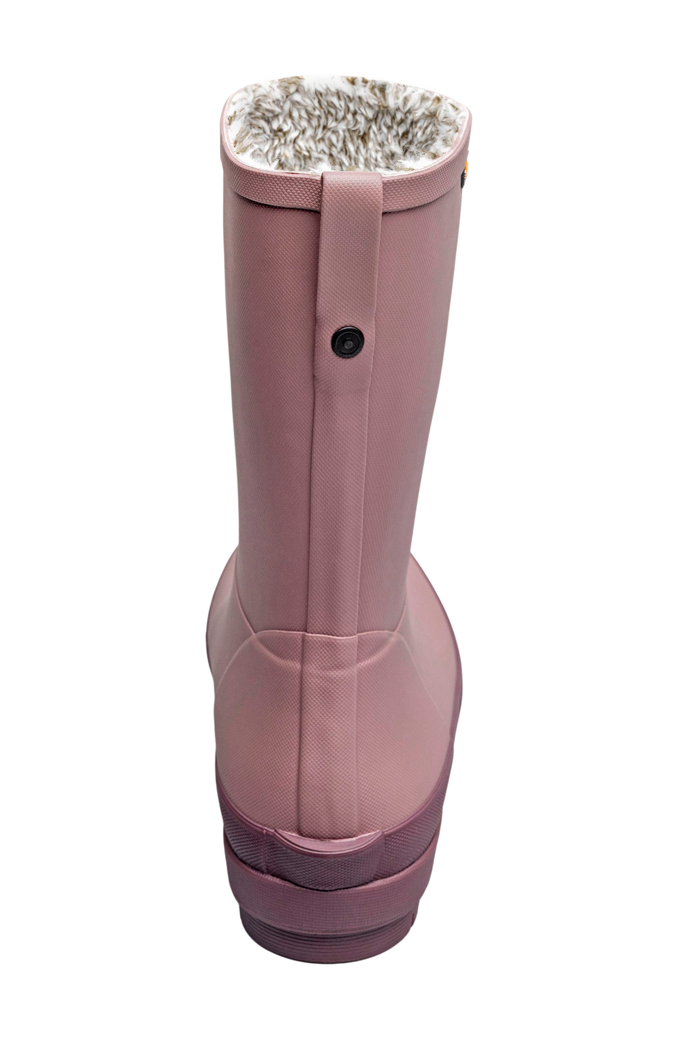 Amanda II Waterproof Rain Boot, Alternate, color, ROSE