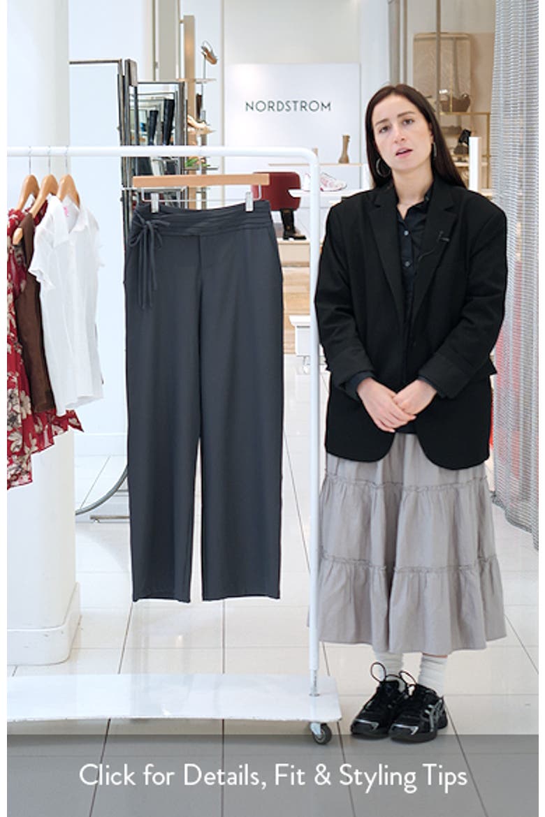 Good Riddance Side Tie Wide Leg Pants video