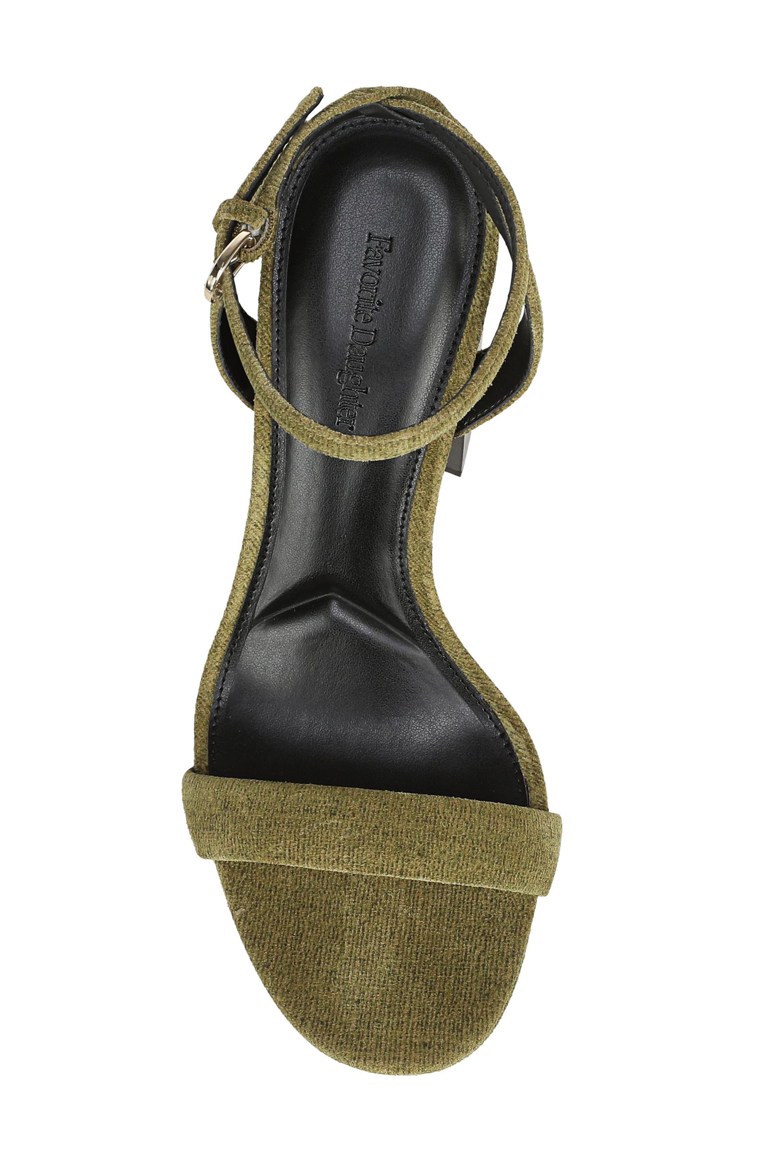 Ruby Ankle Strap Platform Sandal, Alternate, color, LEMONGRASS