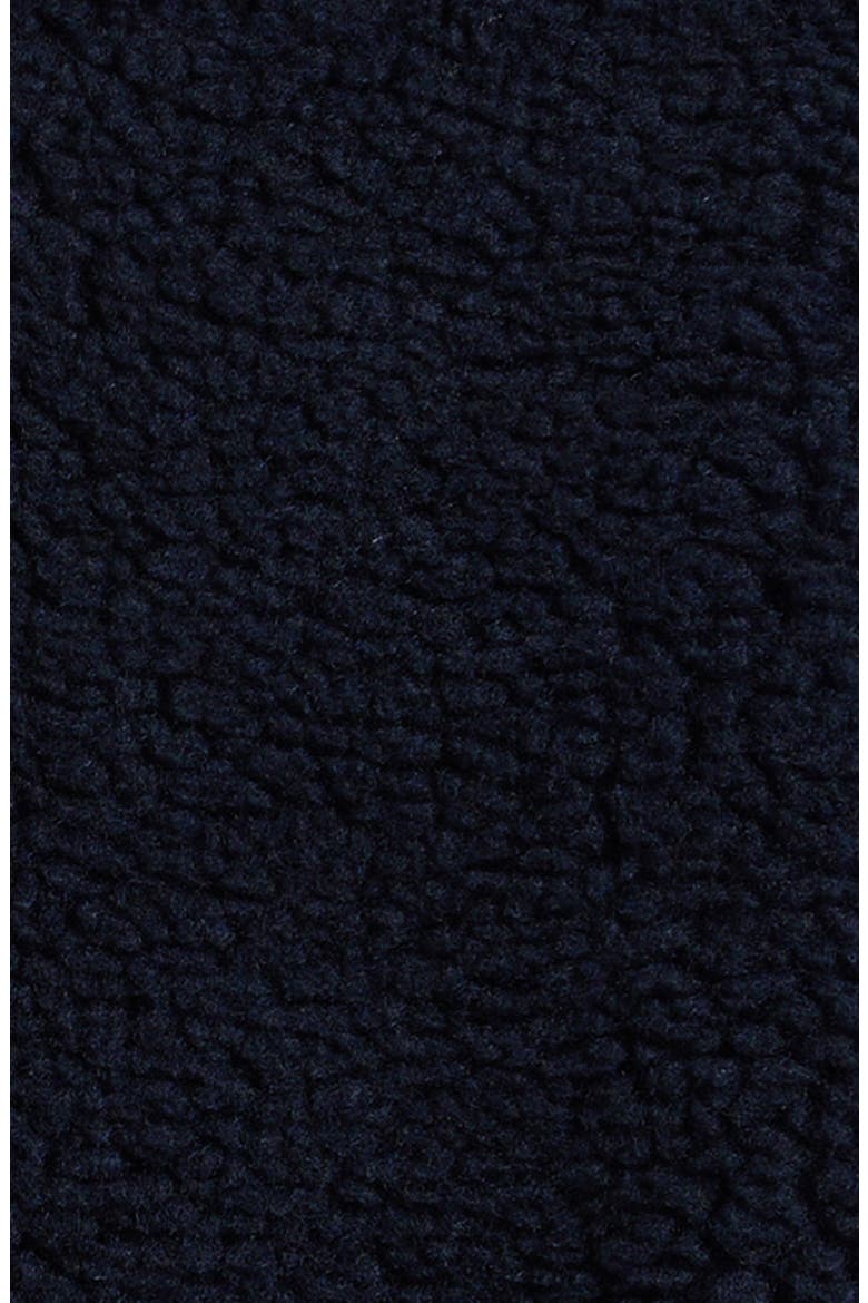 Kids' High Pile Fleece Zip-Up Hoodie, Alternate, color, BLUE NAVY