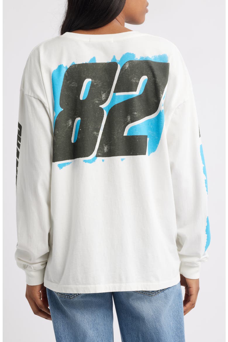 Dream Supply Co. Long Sleeve Cotton Graphic T-Shirt, Alternate, color, VINTAGE WHITE