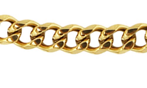 Rebl Gender Inclusive Sloan Inlay Chain Necklace In Gold