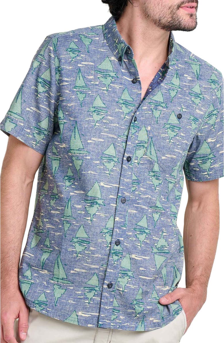 Toad & Co Mattock Short Sleeve Shirt, Alternate, color, 