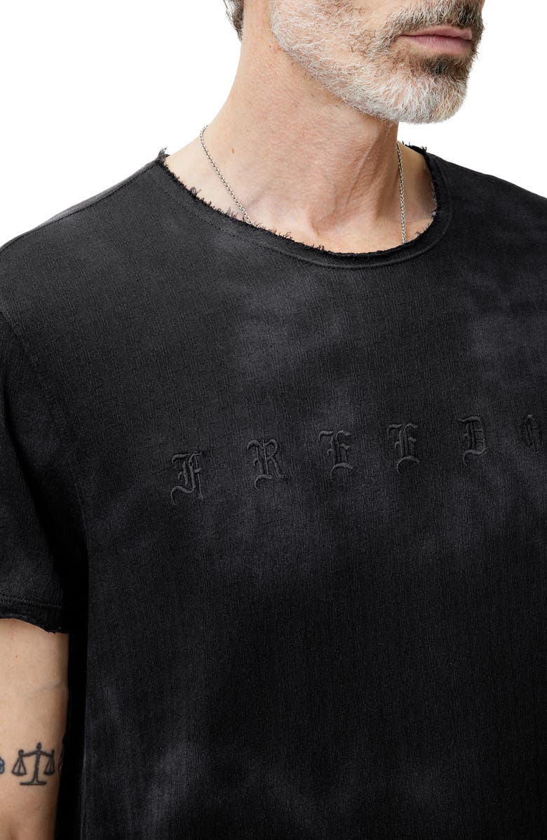 John Varvatos Freedom Raw Edge T-Shirt, Alternate, color,