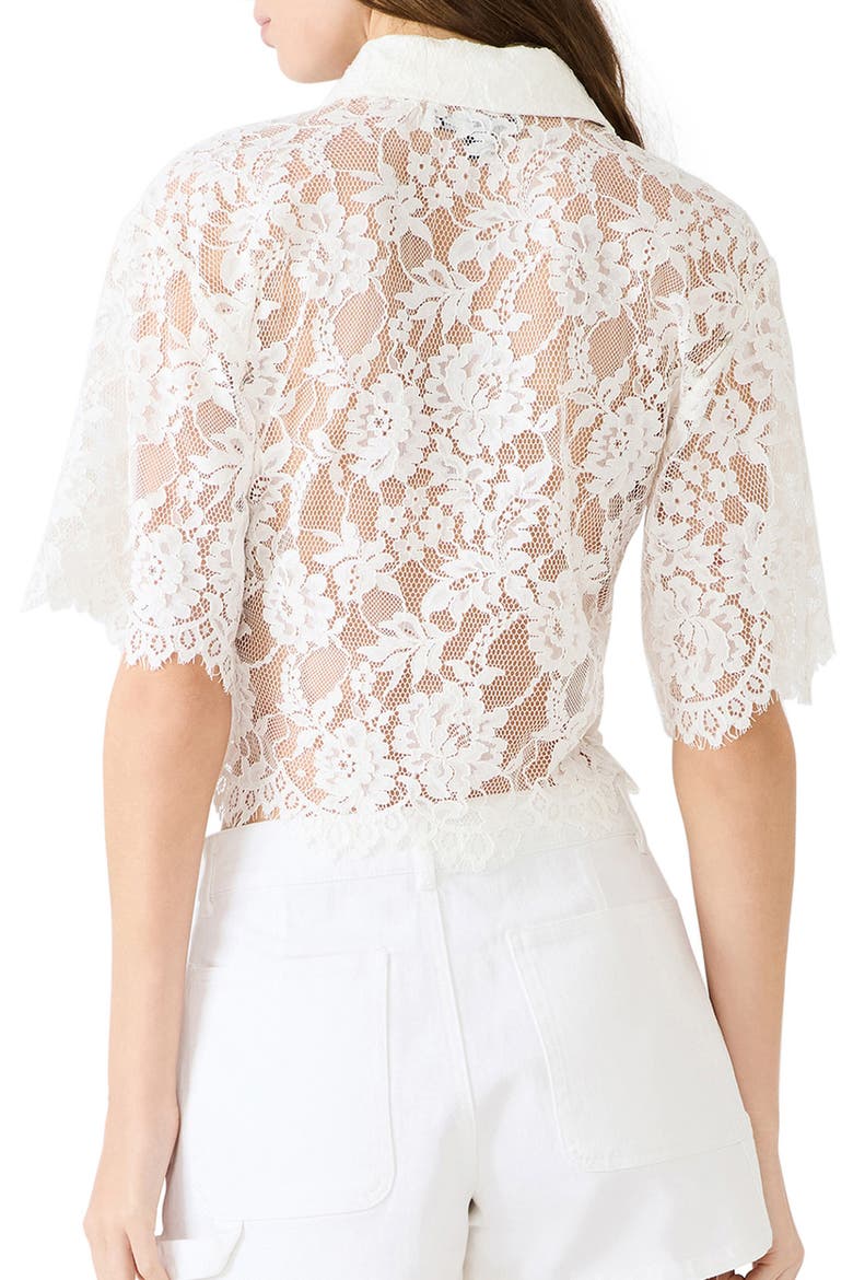 Monette Floral Lace Layering Top, Alternate, color, ANTIQUE
