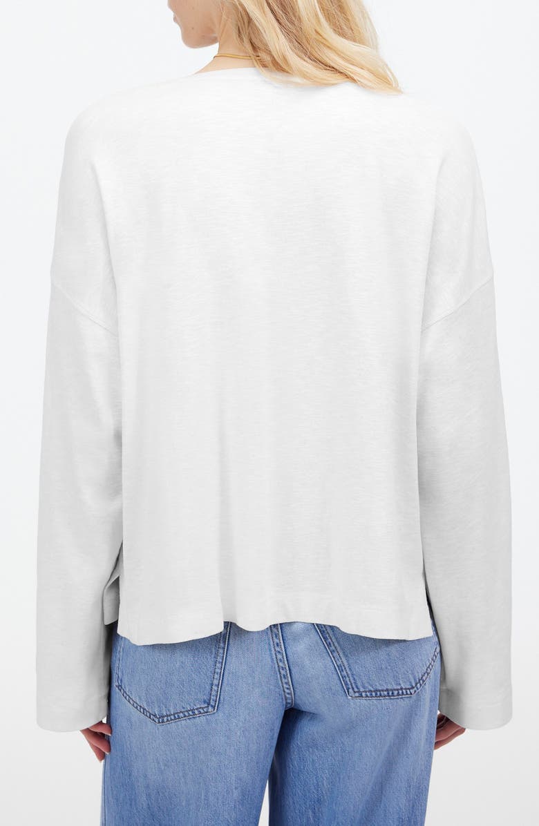 Madewell Relaxed Long Sleeve Henley, Alternate, color, 