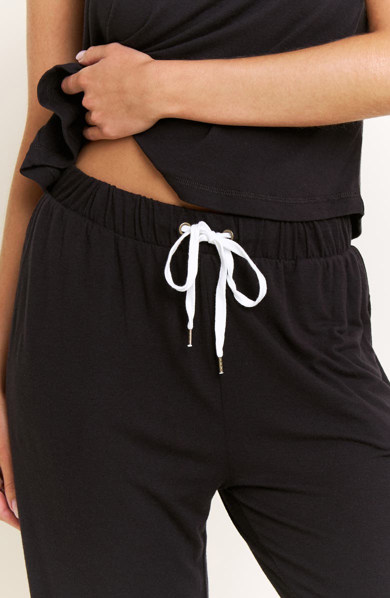 Honeydew Star Seeker Brushed Jersey Tank & Pant Pajamas, Alternate, color, 