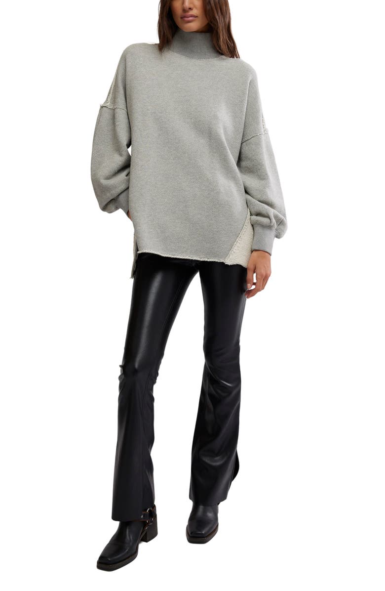 Free People Wonderful Turtleneck Top, Alternate, color, 