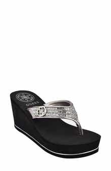 GUESS Sarraly Eva Platform Flip Flop