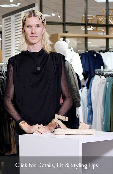 Darna Ankle Strap Platform Sandal