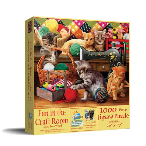 Fun in the Craft Room 1000 piece Jigsaw Puzzle for Adults