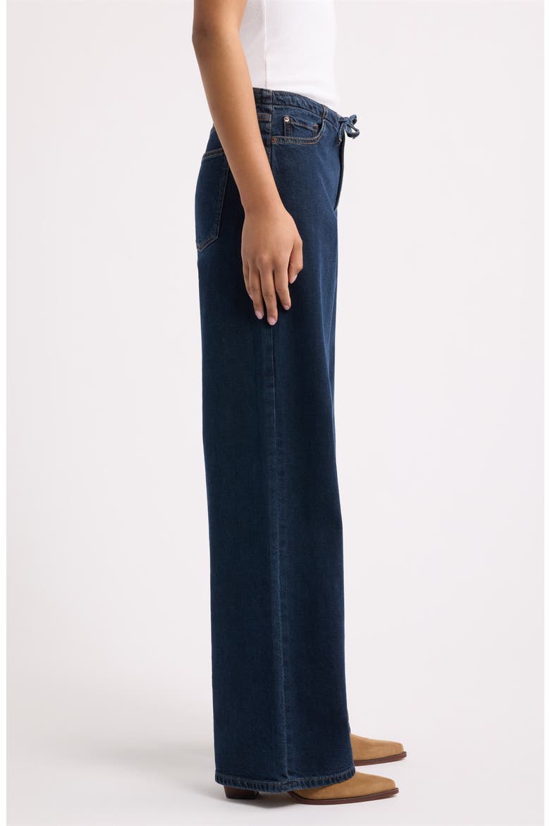 The Big Easy High Waist Wide Leg Drawstring Jeans, Alternate, color, PORTER