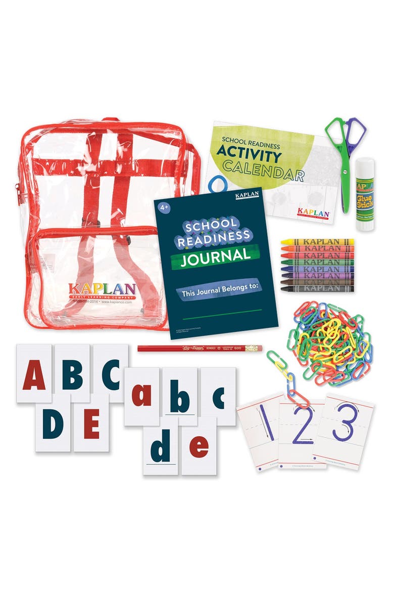School Readiness Kit, Main, color, White