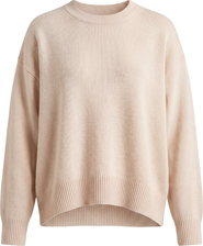 Cartolina Caden Scallop Trim Cashmere Sweater