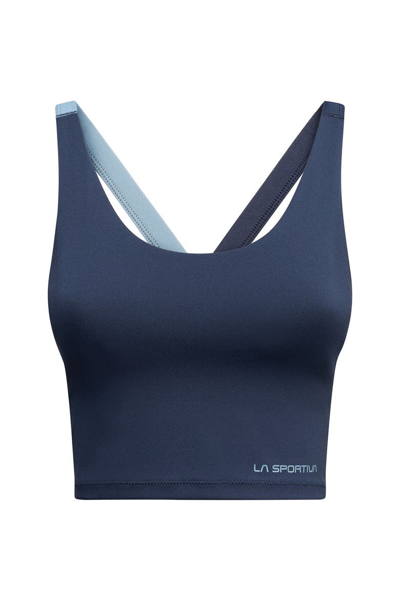 Cosmosis Bra Tank Top - Women's, Alternate, color, Night Sky/Limestone
