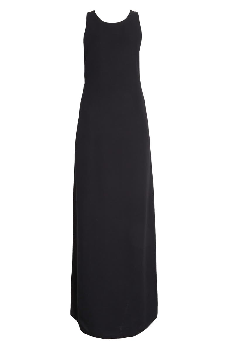 TOTEME Longline Turtleneck Organic Cotton & Cashmere Sweater, Alternate, color, 