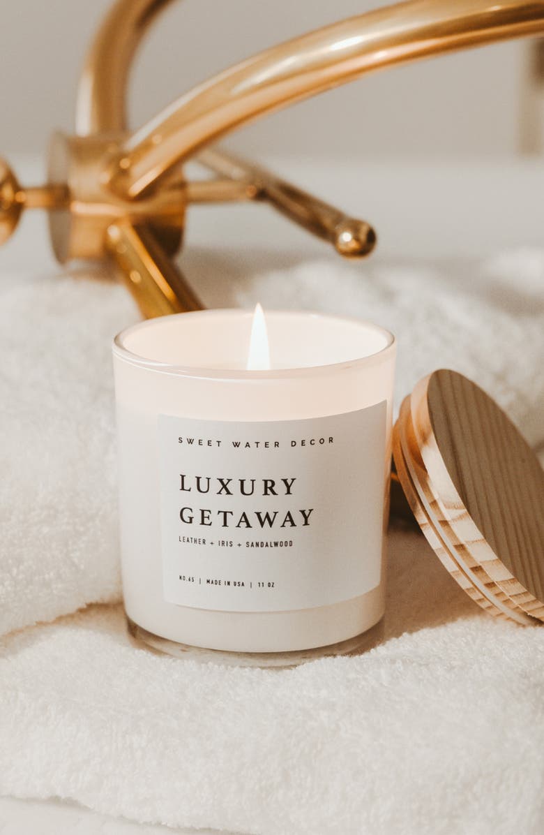 SWEET WATER DECOR 11-Ounce Jar Candle, Alternate, color, Luxury Getaway