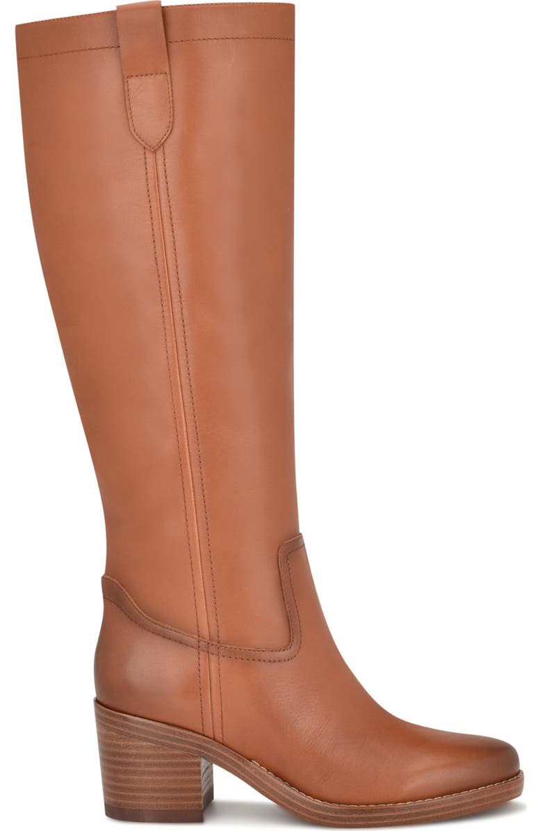 Nine West Hecee Knee High Boot, Alternate, color, Dark Natural
