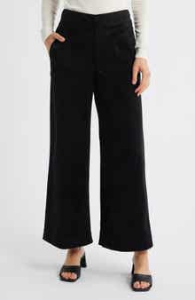 Wit & Wisdom Skyrise Patch Pocket Wide Leg Pants