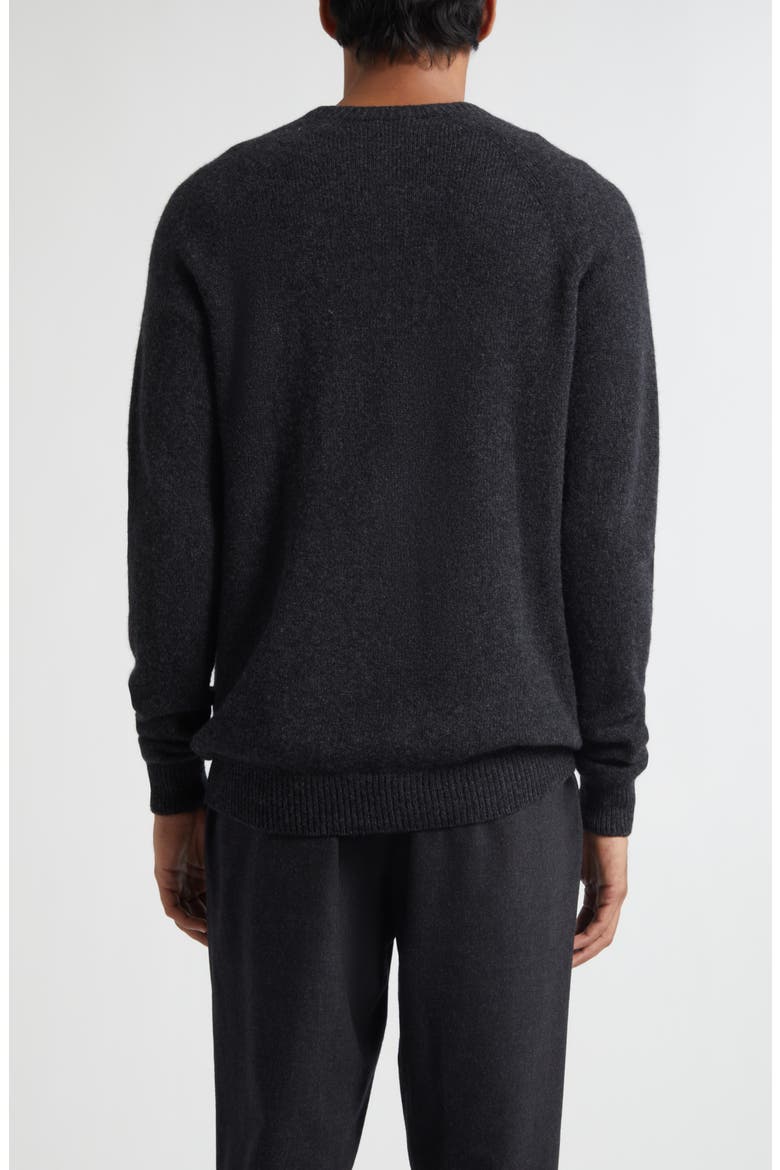 Lambswool Crewneck Sweater, Alternate, color, CHARCOAL MELANGE