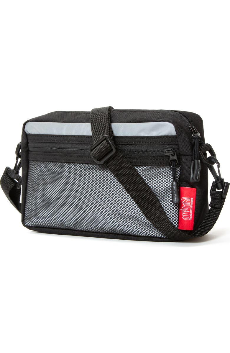 Manhattan Portage Luminosity Jogger Crossbody Bag, Main, color, Luminosity Black